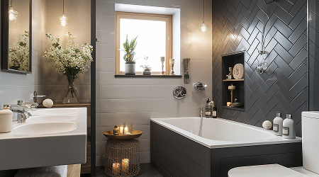 Bathroom after renovation